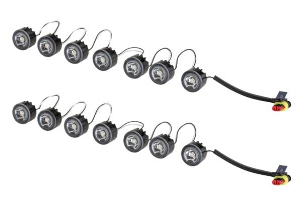 HELLA 2PT 010 458-751 LED-Tagfahrleuchtensatz - LEDayFlex - 12/24V