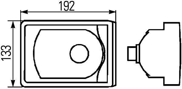 HELLA 2BA 008 805-051 Blinkleuchte - 12/24V - Einbau - Lichtscheibenfarbe: glasklar - links/rechts-1