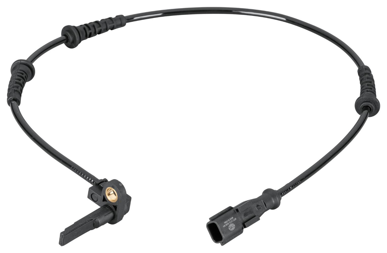 HELLA 6PU 012 806-941 Sensor, Raddrehzahl - 2-polig - Vorderachse beidseitig - Kabel: 615mm-3