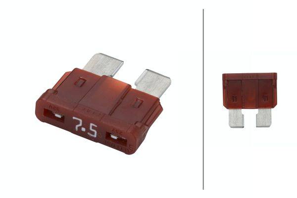 HELLA 8JS 711 685-821 Sicherung - ATO - 7.5A - braun - Menge: 5-1