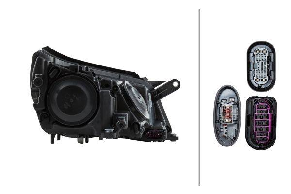HELLA 1ZS 009 549-211 Bi-Xenon-Hauptscheinwerfer - links - für u.a. VW (SVW) Tiguan (591, 592)-1