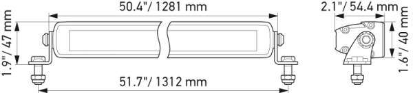 HELLA 1FJ 358 176-331 LED Slim Lightbar 50``-2