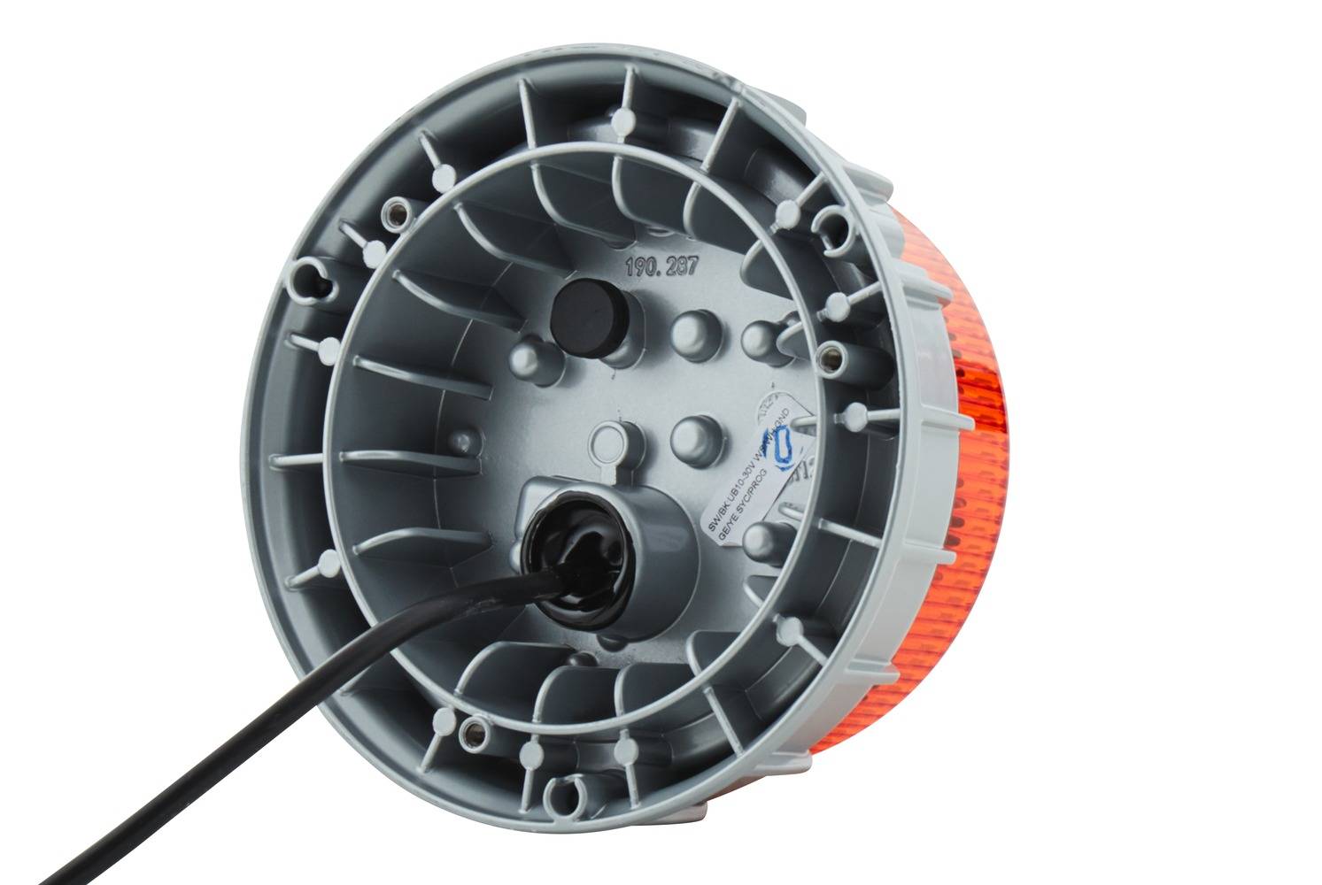 HELLA 2XD 011 557-501 LED-Rundumkennleuchte - K-LED 2.0 - 12/24V - gelb - Anbau - gelb-2