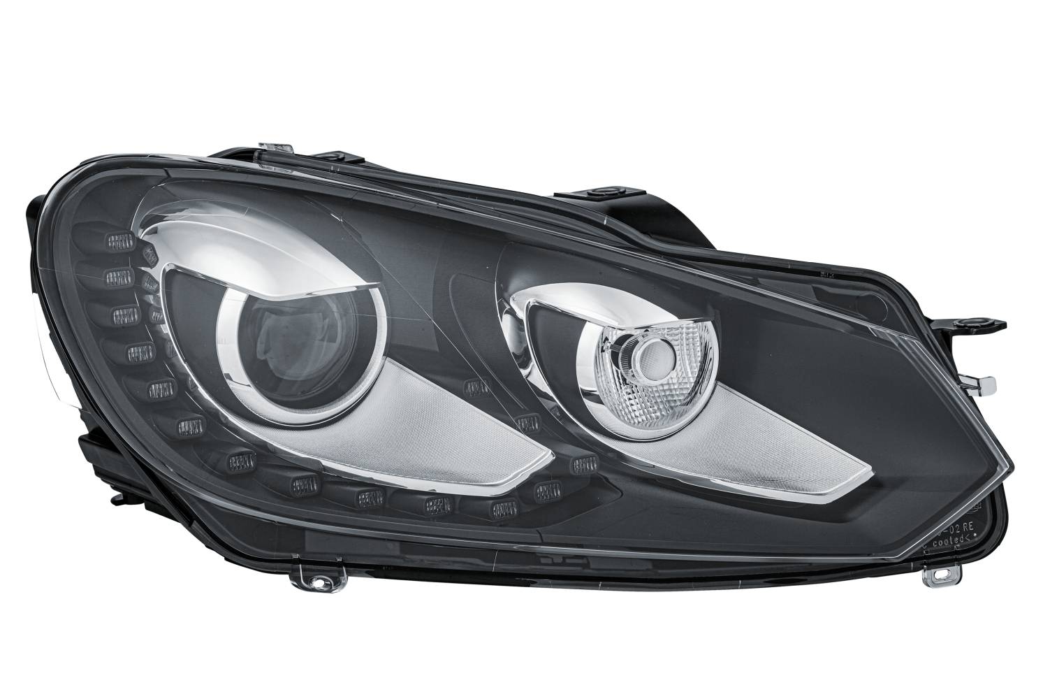 HELLA 1ZS 009 902-781 Bi-Xenon/LED-Hauptscheinwerfer - rechts - für u.a. VW Golf VI (5K1)-0
