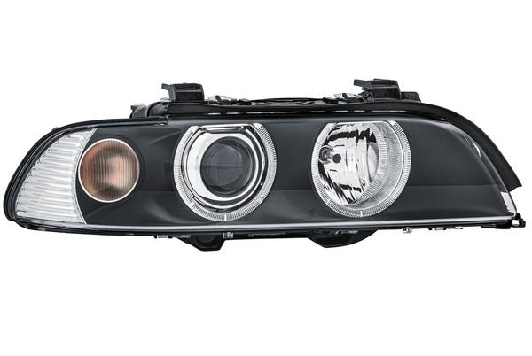 HELLA 1LL 008 052-601 asymmetrisch/DE/Halogen/Xenon-Hauptscheinwerfer - rechts - für u.a. BMW 5 (E39