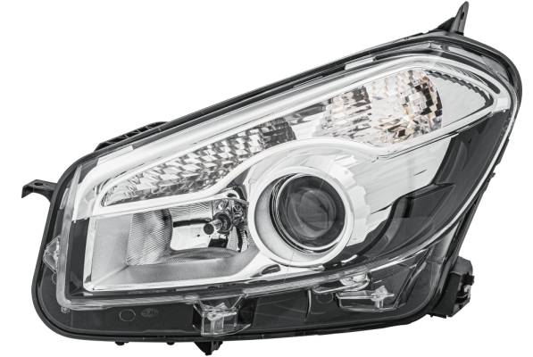 HELLA 1EL 010 335-051 DE/Halogen-Hauptscheinwerfer - links - für u.a. Nissan (Dfac) Qashqai (J10)-1