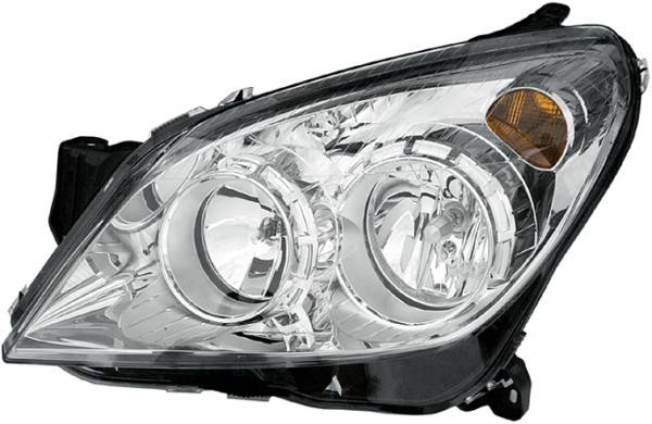 HELLA 1EG 270 370-611 Halogen-Hauptscheinwerfer - links - für u.a. Opel Astra H (A04)-0