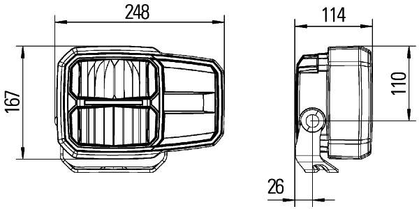 HELLA 1LE 996 374-041 LED-Hauptscheinwerfer - C140 - 12/24V - Anbau - rechts-3