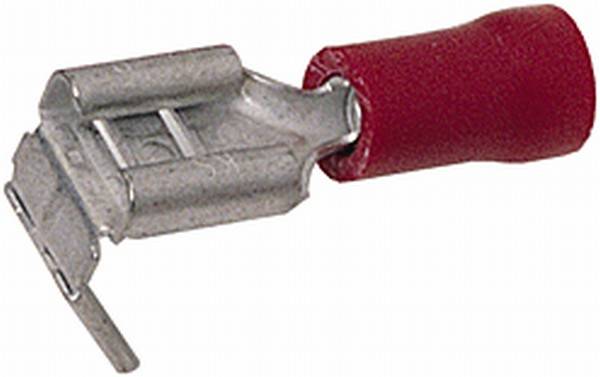HELLA 8KW 700 143-003 Leitungsverbinder - rot - von: 0.5mm² - bis: 1.0mm² - Steckverteiler - 6,3 x 0-2