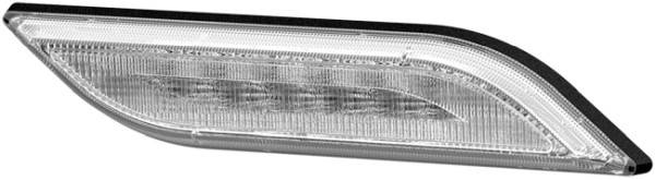 HELLA 2BA 013 332-081 Blinkleuchte - Shapeline Style Slim - LED - 12/24V - geschraubt - Lichtscheibe-1