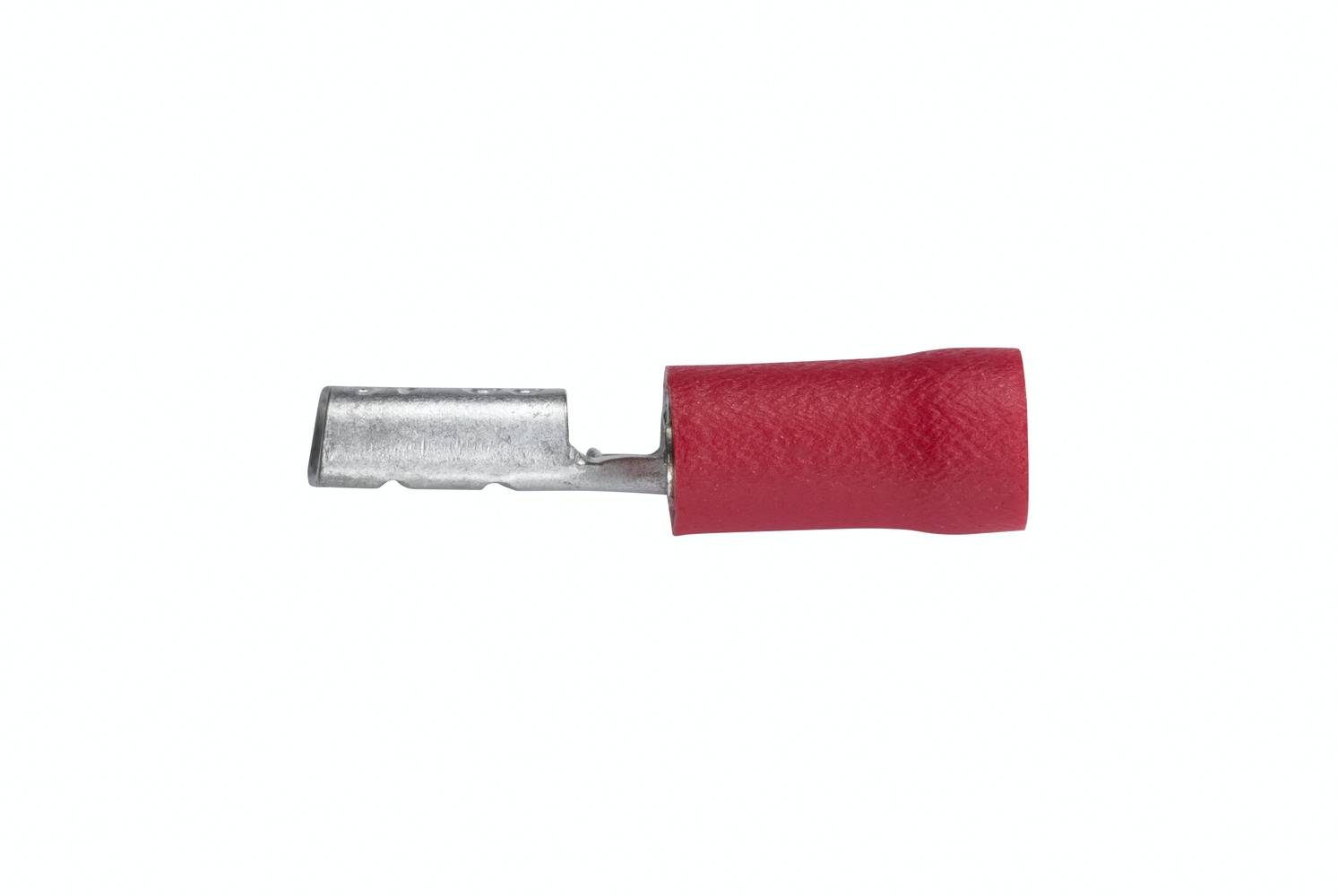 HELLA 8KW 044 036-003 Leitungsverbinder - rot - von: 0.5mm² - bis: 1.0mm² - Flachsteckhülse - 6,3 x-4