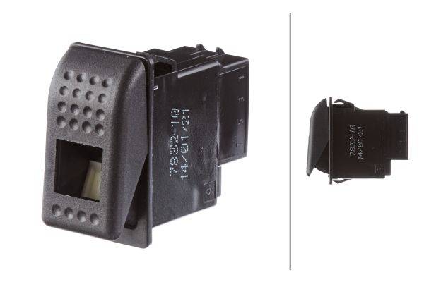 HELLA 6FH 007 832-101 Schalter - Kippbetätigung - Ausstattungsvar.: I-0 - Anschlussanzahl: 8 - mit K-0