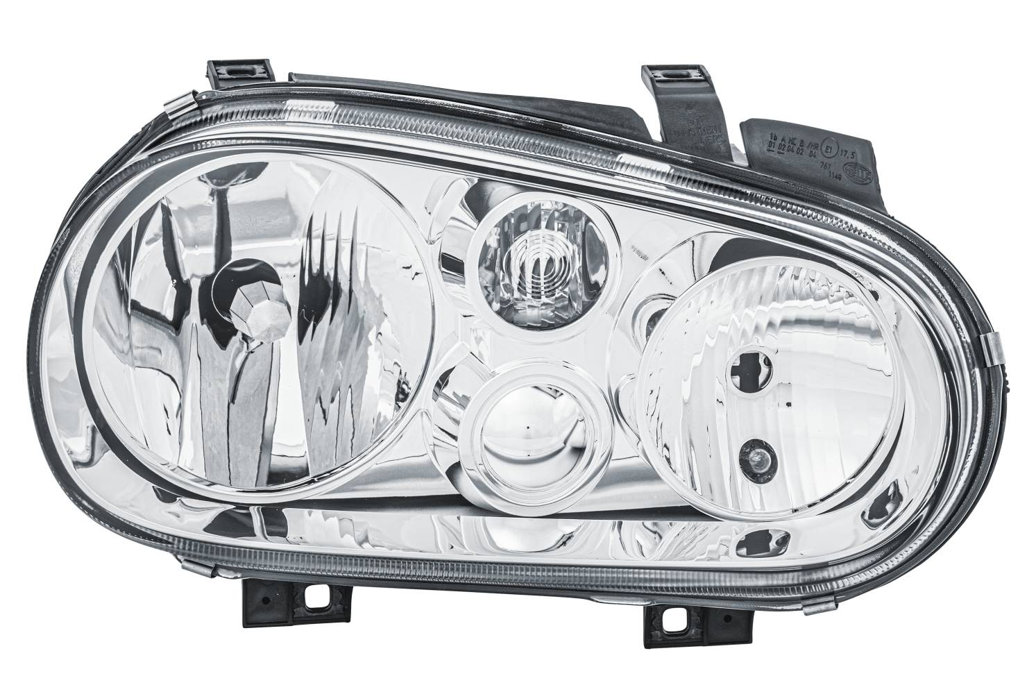 HELLA 1EJ 007 700-081 FF/Halogen-Hauptscheinwerfer - rechts - für u.a. VW Golf IV (1J1)-0