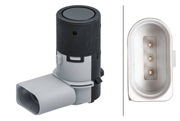 HELLA 6PX 358 141-411 Sensor, Einparkhilfe-0