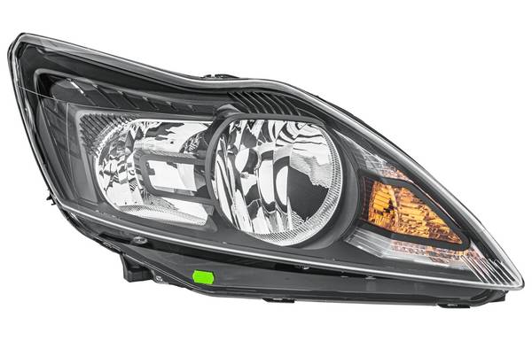 HELLA 1EE 354 257-041 Halogen-Hauptscheinwerfer - rechts - für u.a. Ford Focus II (Da_, Hcp, Dp)