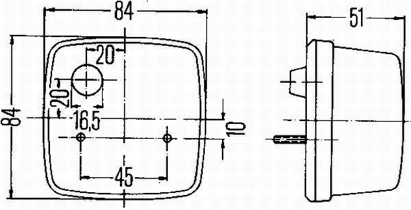 HELLA 2DA 003 014-031 Bremsleuchte - Anbau - links/rechts-4