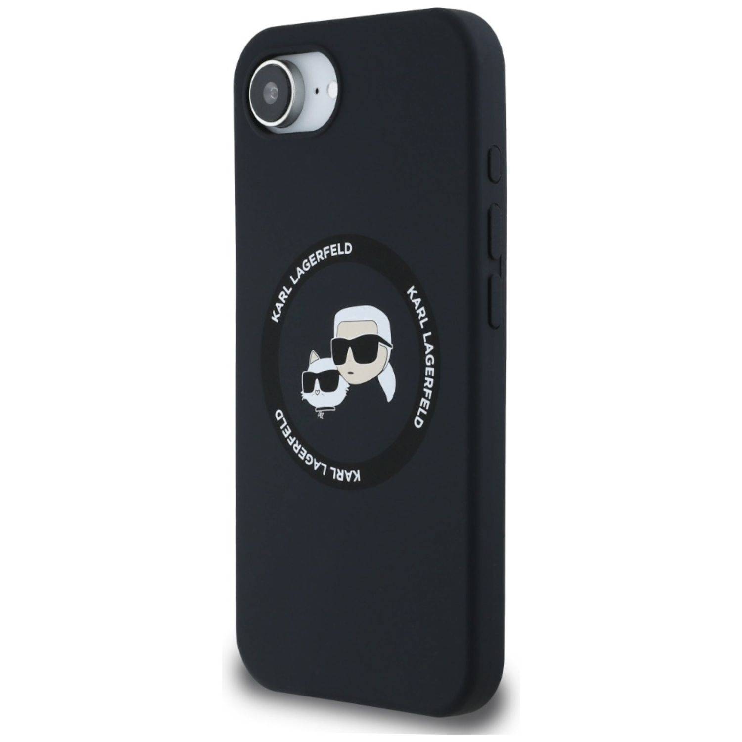 Handyhülle MagSafe Karl Lagerfeld Apple iPhone 17e / 16e Silicone Heads MagSafe-1