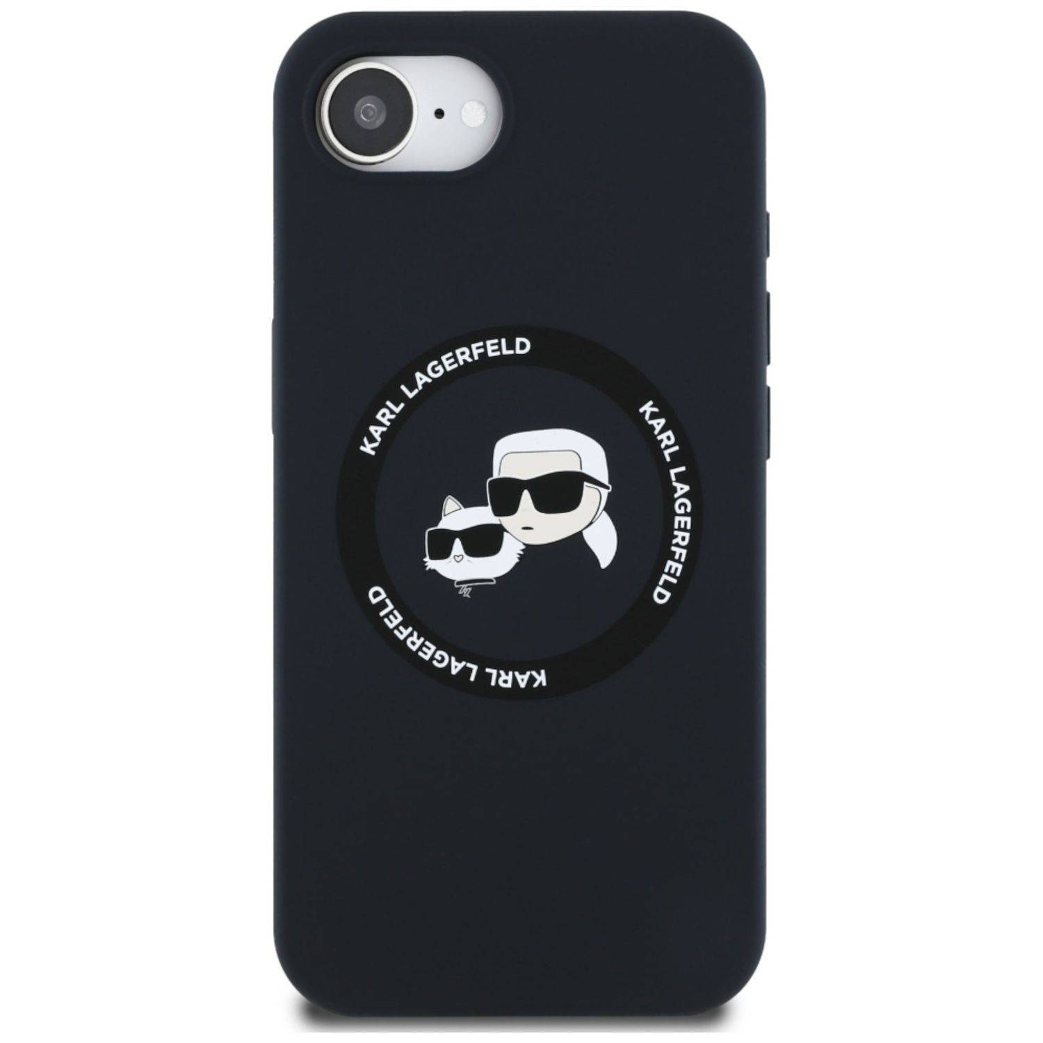 Handyhülle MagSafe Karl Lagerfeld Apple iPhone 17e / 16e Silicone Heads MagSafe-2