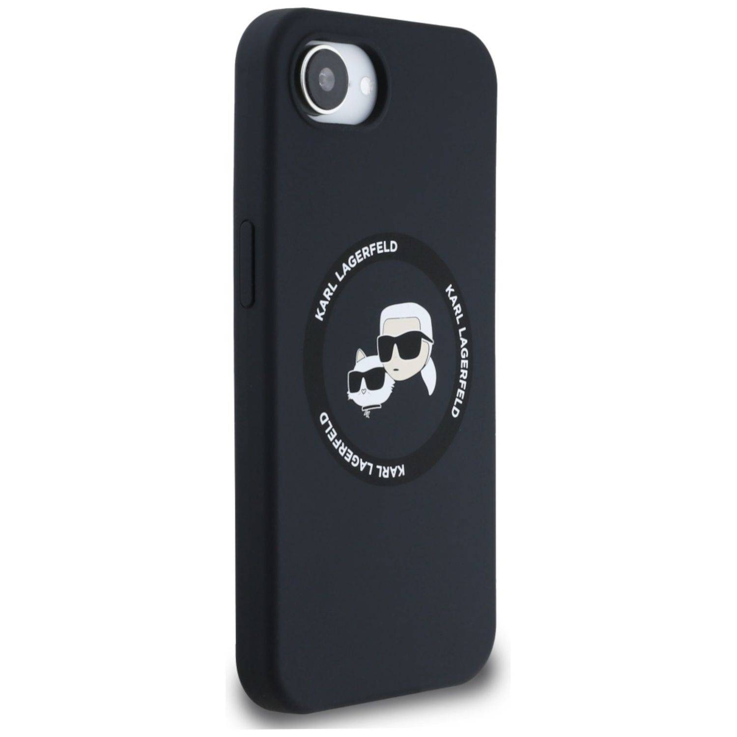 Handyhülle MagSafe Karl Lagerfeld Apple iPhone 17e / 16e Silicone Heads MagSafe-3