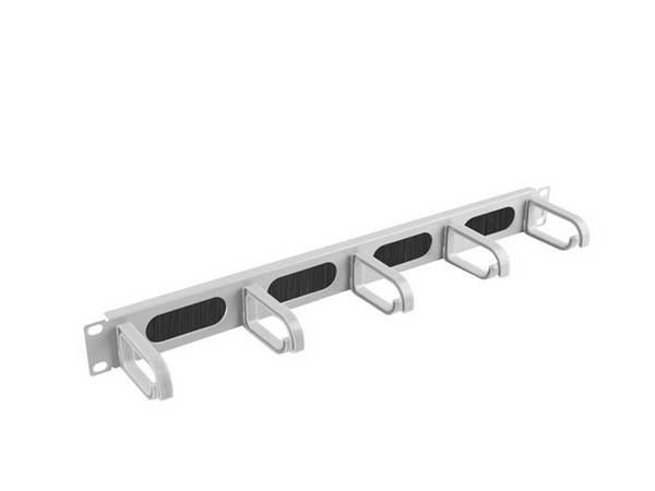 Lanberg AK-1203-S - Kabel - Organizer - Grau, RAL 7035 - 1U - 48.3 cm (19")