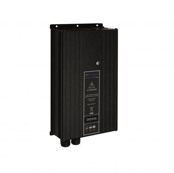 Q-Batteries energiesparendes Hochfrequenzladegerät 24V 15A by S.P.E. Charger CBHD2 ohne Batteriestecker Nassbatt. PZS-0