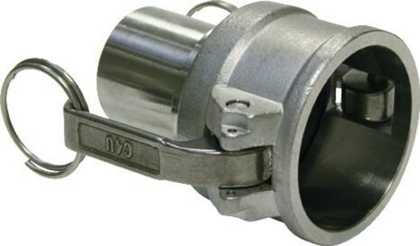 Hebelarmk.Kamlok Typ C VA (1.4408) 33,25mm 1 Zoll Schl.-Gr.25mm TEGUMA