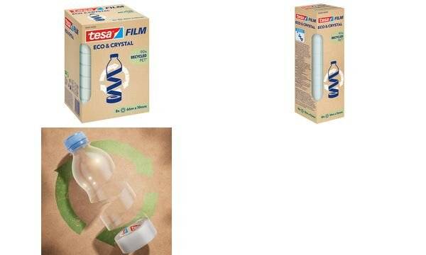 tesa Film ECO & CRYSTAL, transparent, 19 mm x 66 m (8705078)
