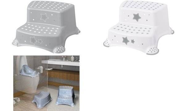 keeeper kids Tritthocker igor "stars", zweistufig, grau