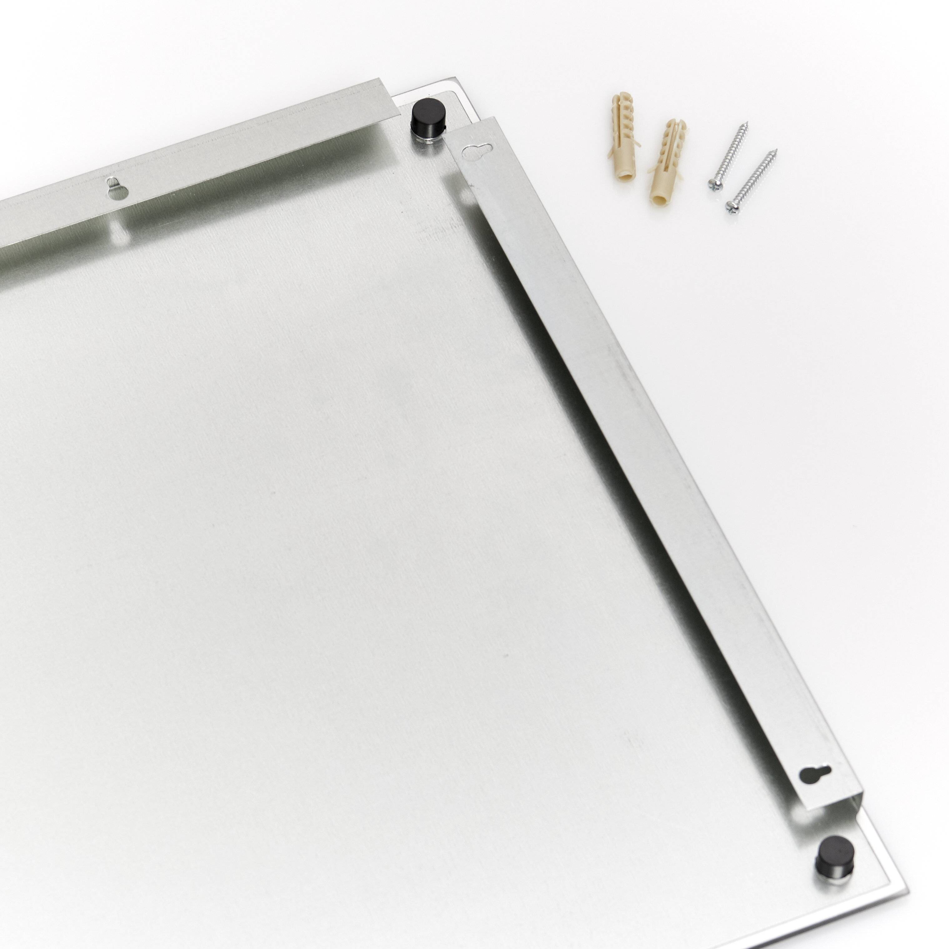 Zeller Glas-Magnettafel 60,0 x 40,0 cm schwarz 11661-3