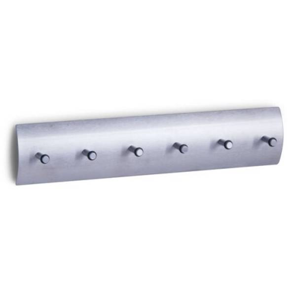 ZELLER - Schlüsselbrett silber mit 6 Haken