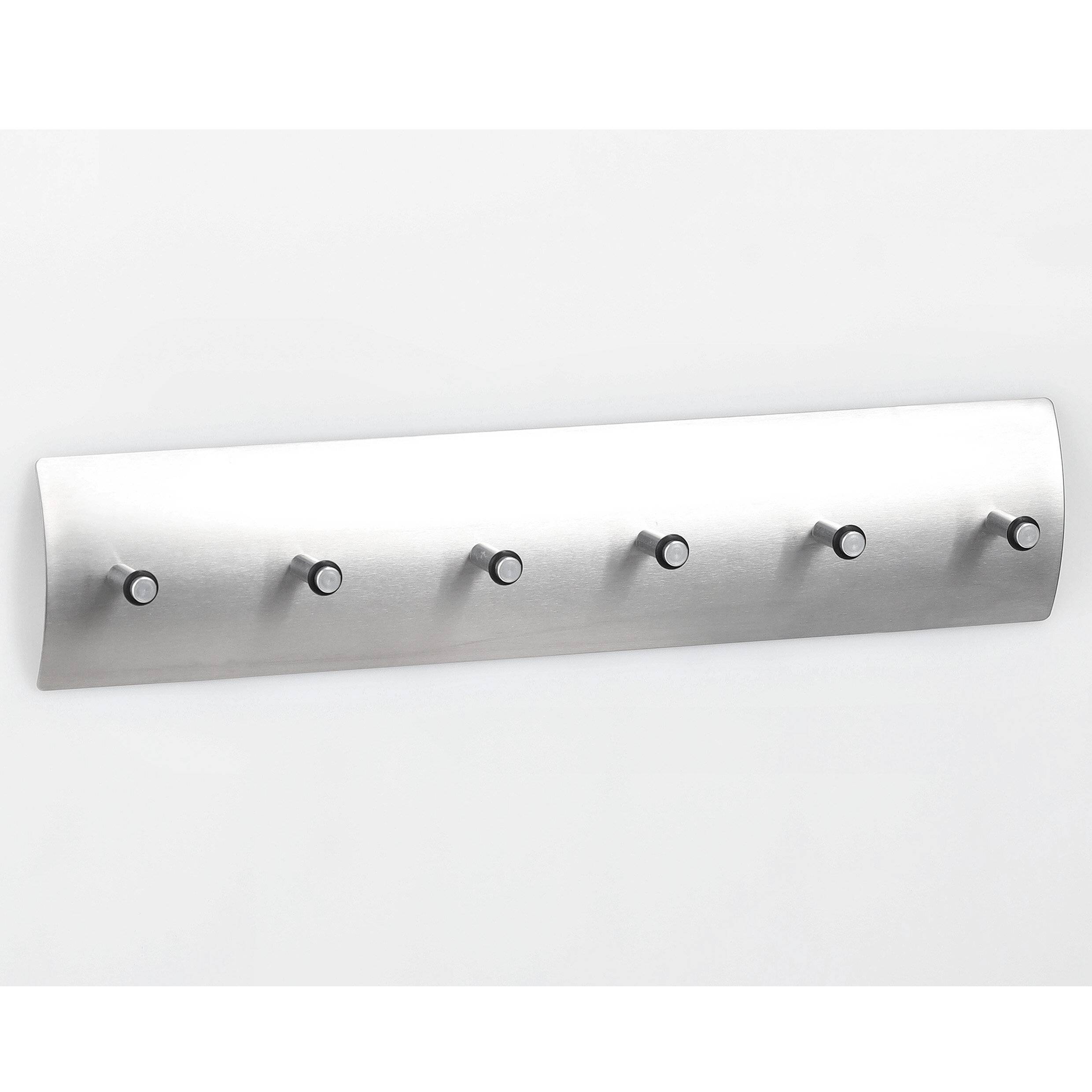 ZELLER - Schlüsselbrett silber mit 6 Haken-1