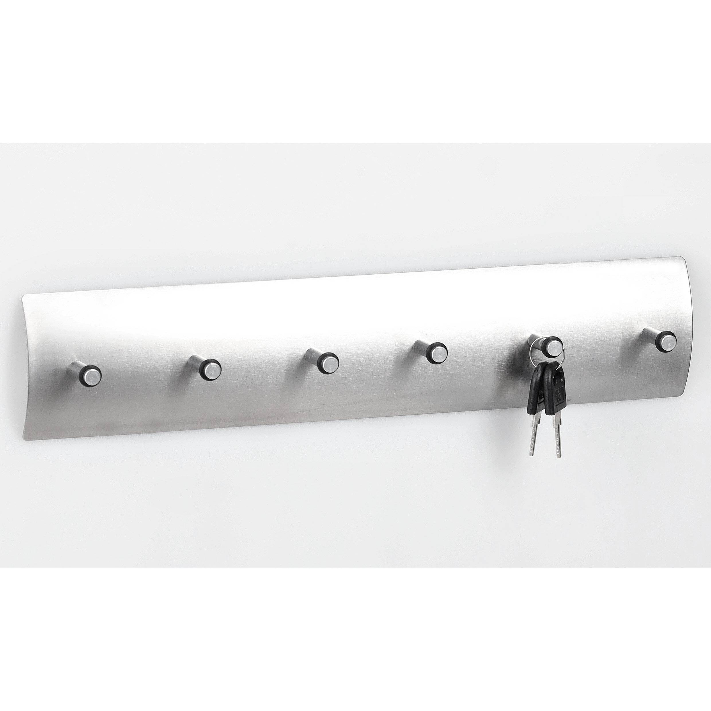 ZELLER - Schlüsselbrett silber mit 6 Haken-2