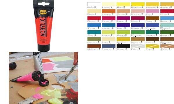 KREUL Acrylfarbe SOLO Goya Acrylic, zinnoberrot hell, 100 ml (57602617)