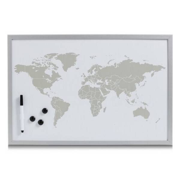 ZELLER PRESENT SCHÖNER LEBEN. PRAKTISCH WOHNEN. 11573 Magnet-/Schreibtafel World, magnetisches