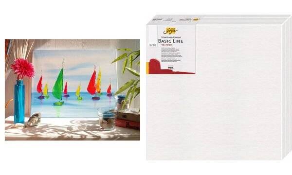 KREUL Keilrahmen-Set SOLO Goya BASIC LINE, 150 x 150 mm (57600632)