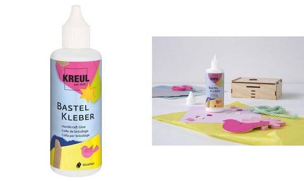 KREUL Bastelkleber, in Kunststoffflasche, 80 ml