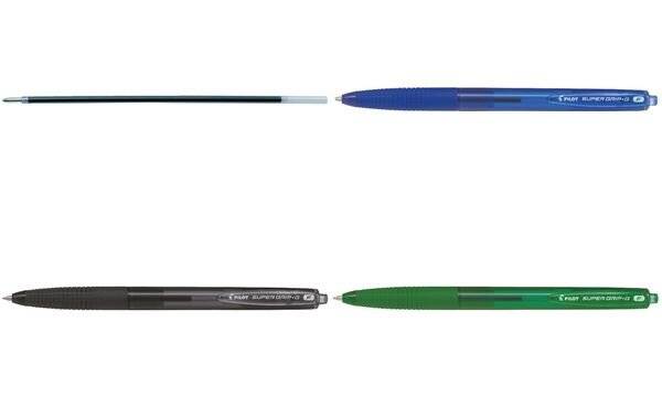 Kugelschreiber Super Grip G retractable F blau-1
