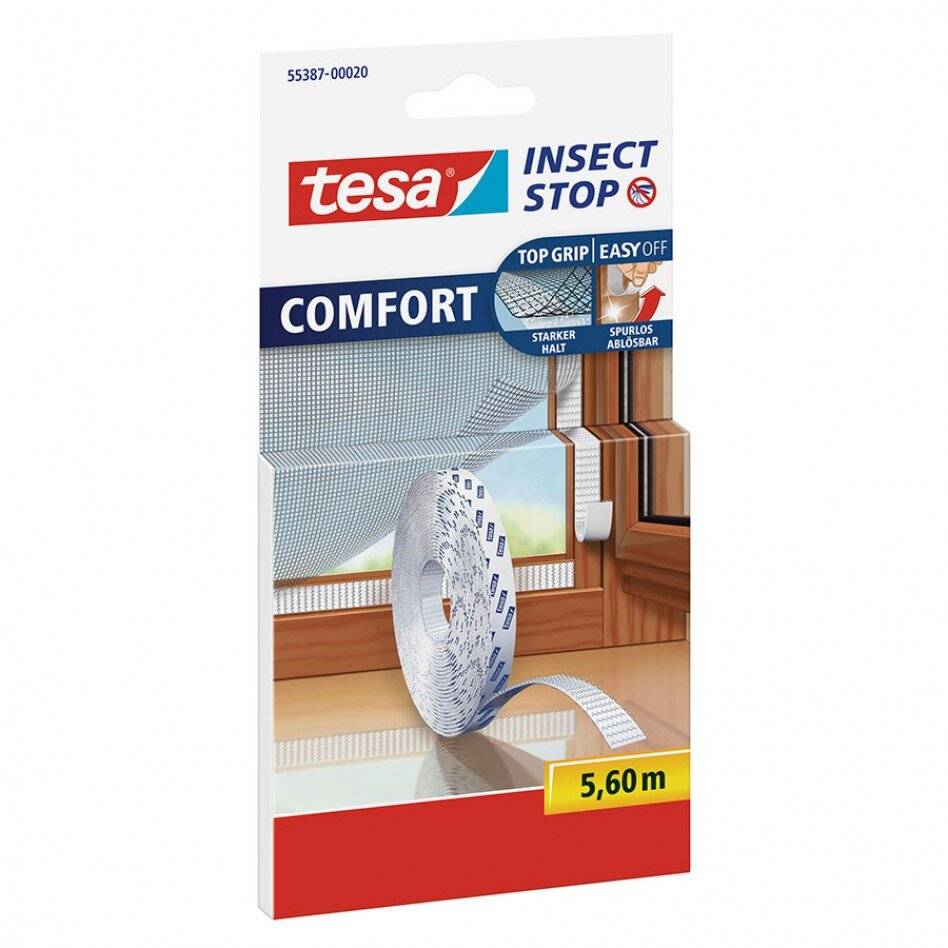 TESA Insect Stop, Montageband, Weiß, 5,6 m, Indoor-3