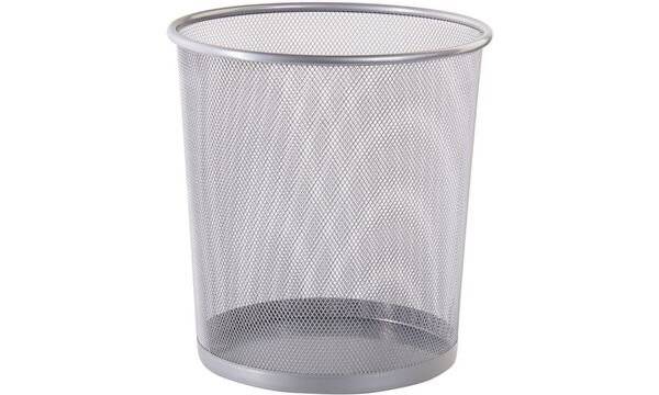 WESTCOTT Papierkorb, aus Drahtmetall, 12,3 L, silber (62350439)