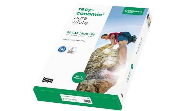 Inapa Multifunktionspapier Recyconomic Pure White, A4 (8015138)-0