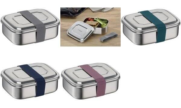 THERMOS Brotdose THERMOcafé SANDWICH BOX, 1,0 L, grau (6463431)-1