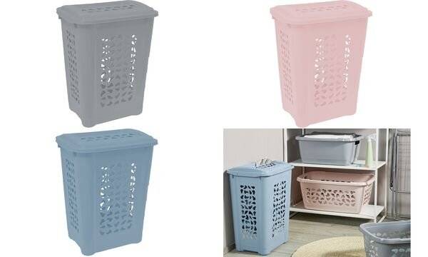keeeper Wäschebox "per", mit Deckel, 60 Liter, nordic-blue (6440970)-1
