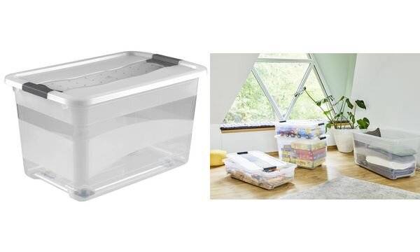 keeeper Aufbewahrungsbox konrad, mit Rollen, 52 Liter (6440006)-2