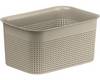 Rotho Brisen kleiner Aufbewahrungskorb 4,5l, Kunststoff (PP) BPA-frei, cappuccino, 4,5l (26,2