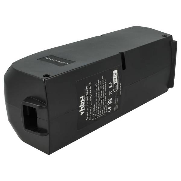 vhbw Akku kompatibel mit Gazelle C8 + E-Bike (10,4 Ah, 36 V, Li-Ion) | Schwarz