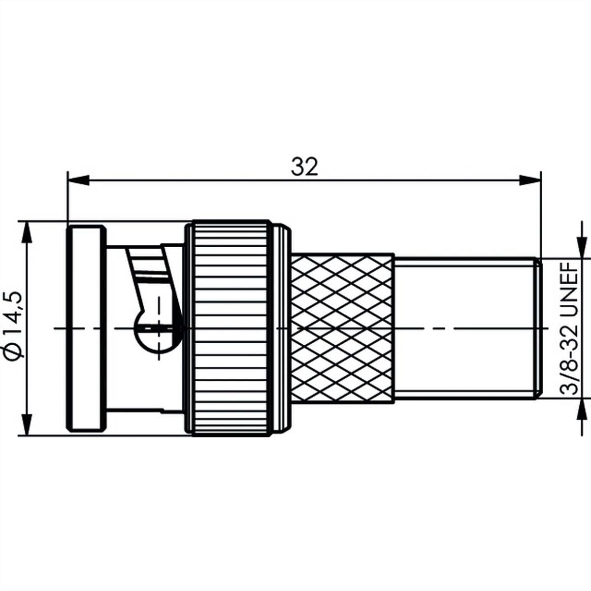 Telegärtner J01008A0023 Adapter BNC-Stecker / F-Buchse-2