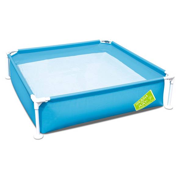 Bestway-Schwimmbecken mit Stahlrahmen, 122 x 122 x 30,5 cm