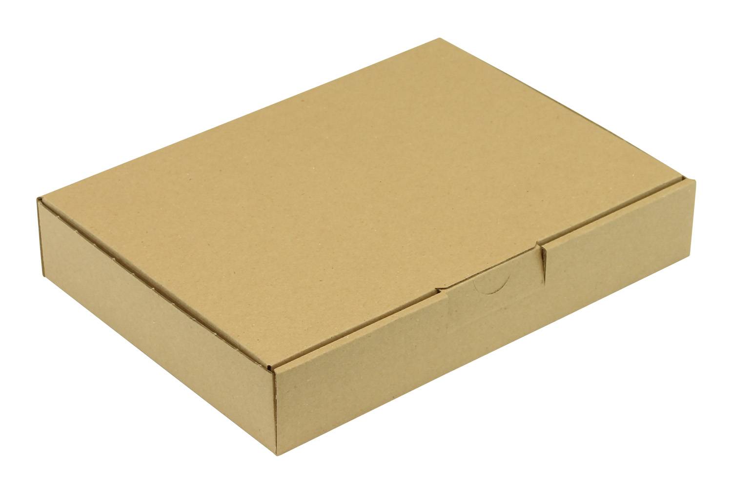 TRANSPAK 5233022 Klappschachtel 1-wellig Maße 250x180x43mm C5 1.2E braun Steckve-1