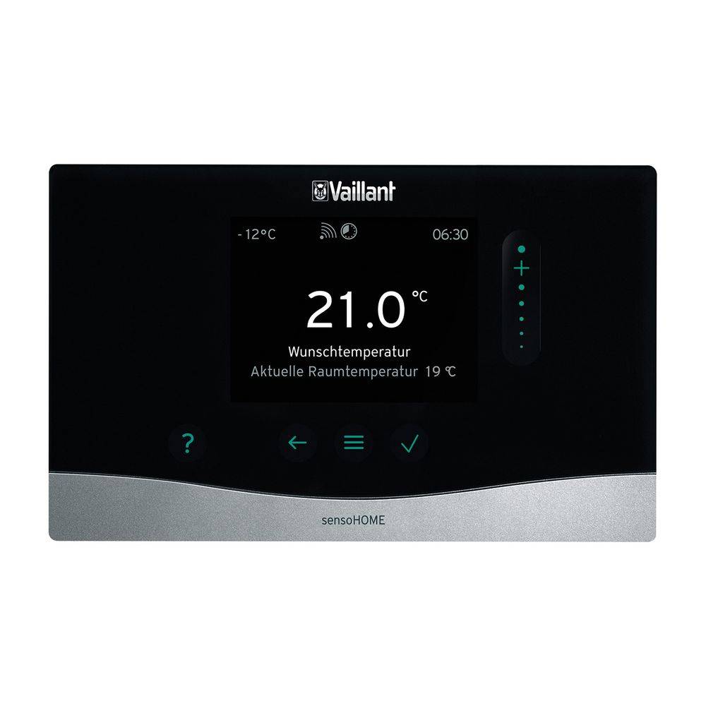 Vaillant atmoTEC plus Gas-Wandheizgerät Paket 6.213/2 VCW194/4-5 A LL, sensoHOME 380/2, Aust. Zubehör, 8,0-20,0kW bei-2