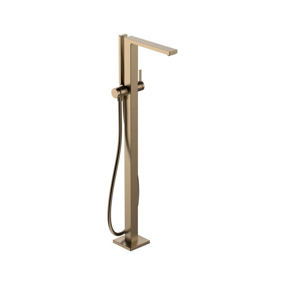 Hansgrohe Tecturis E Einhebel-Wannenmischer bodenstehend, 23,5l/min, Brushed Bronze